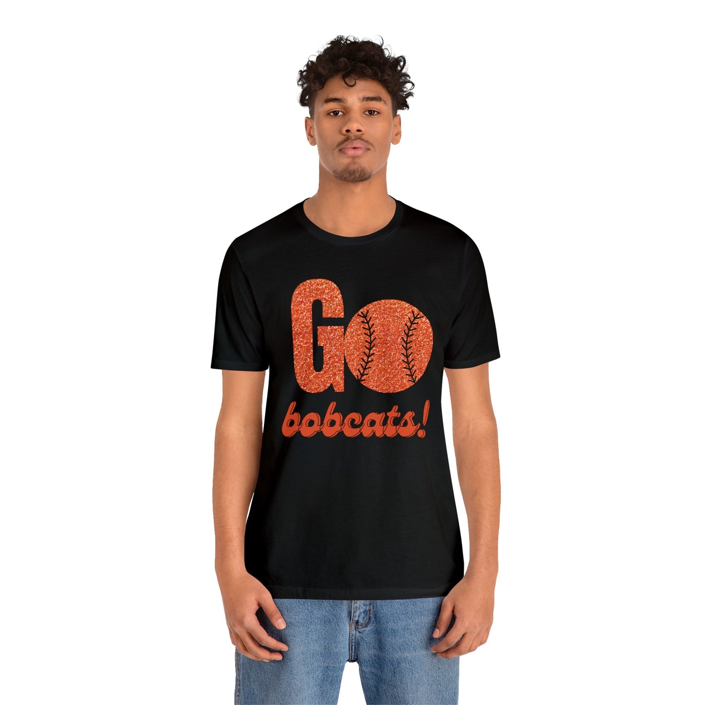 Bobcat Baseball Jersey Short Sleeve Tee