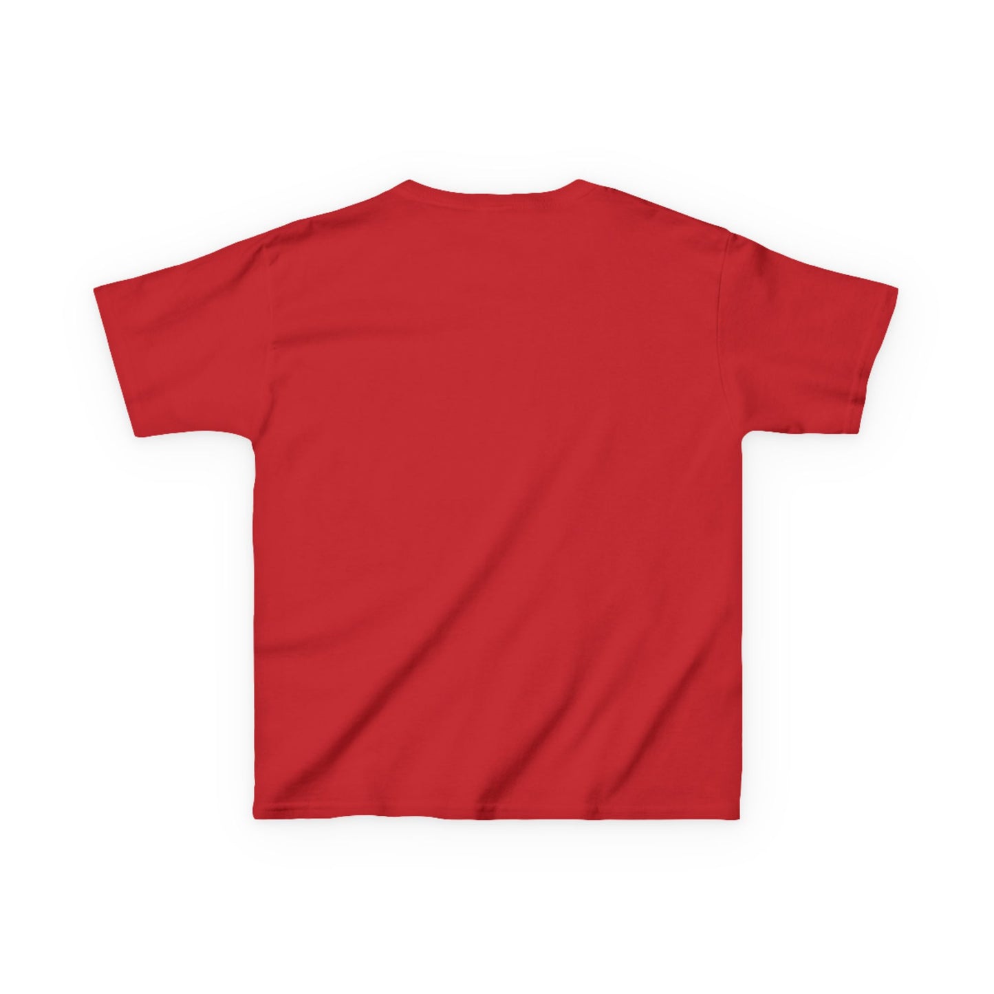 Youth Brookland Bearcats. Leopard Stacked - GILDAN brand (Red)