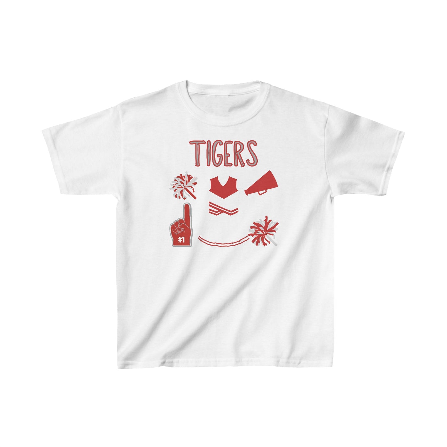 Tigers. Kids Heavy Cotton™ Tee