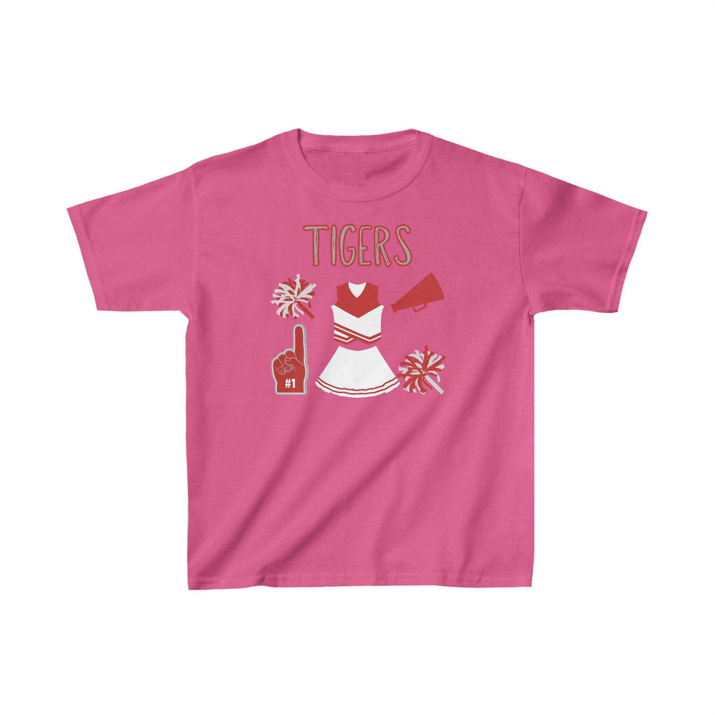 Tigers. Kids Heavy Cotton™ Tee