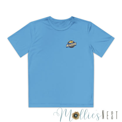 Youth Sports Tee - Valley View Blazers, Athletic Shirt, Team Apparel- Front/Back design - June 2025