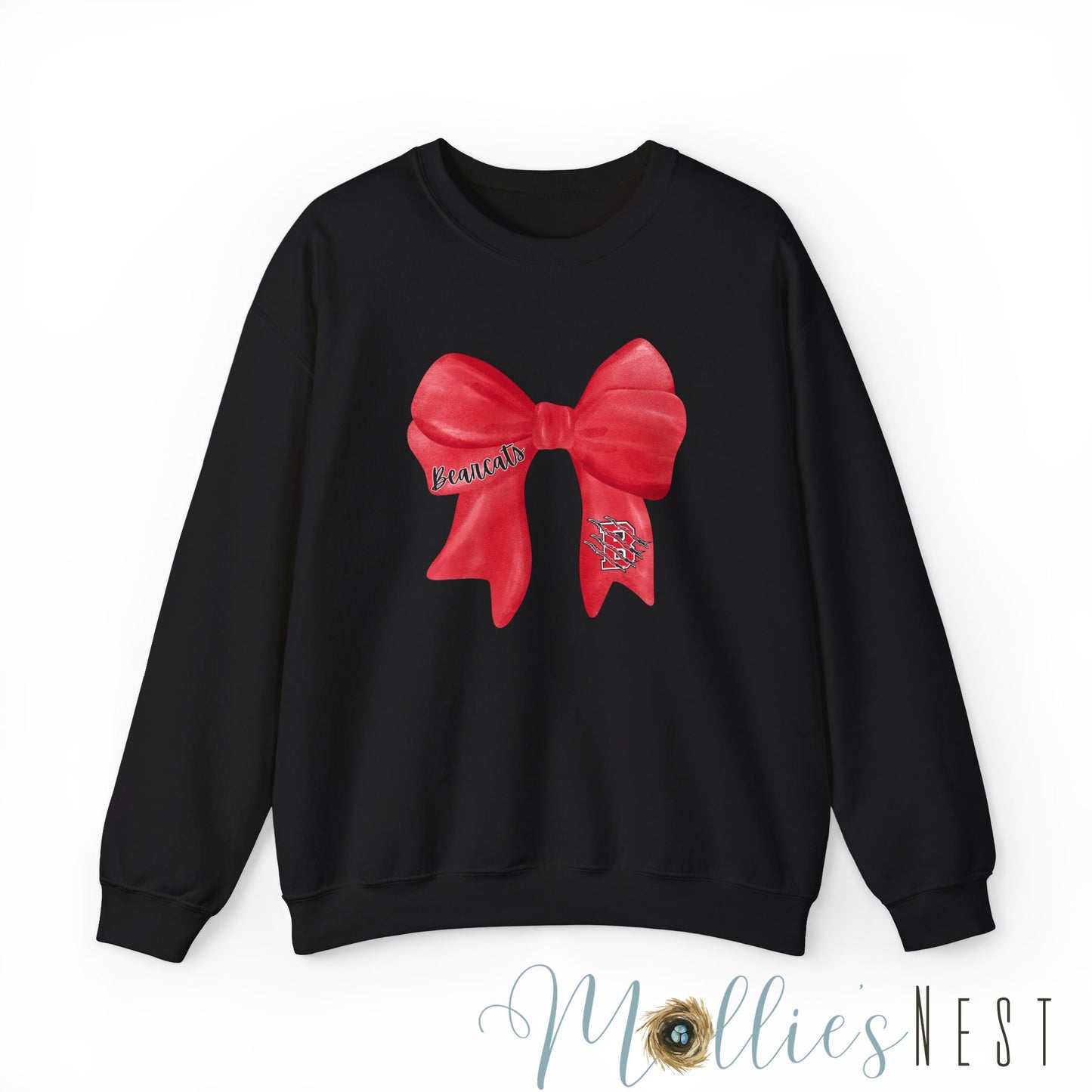 ADULT. Brookland Bearcat Bow Sweatshirt