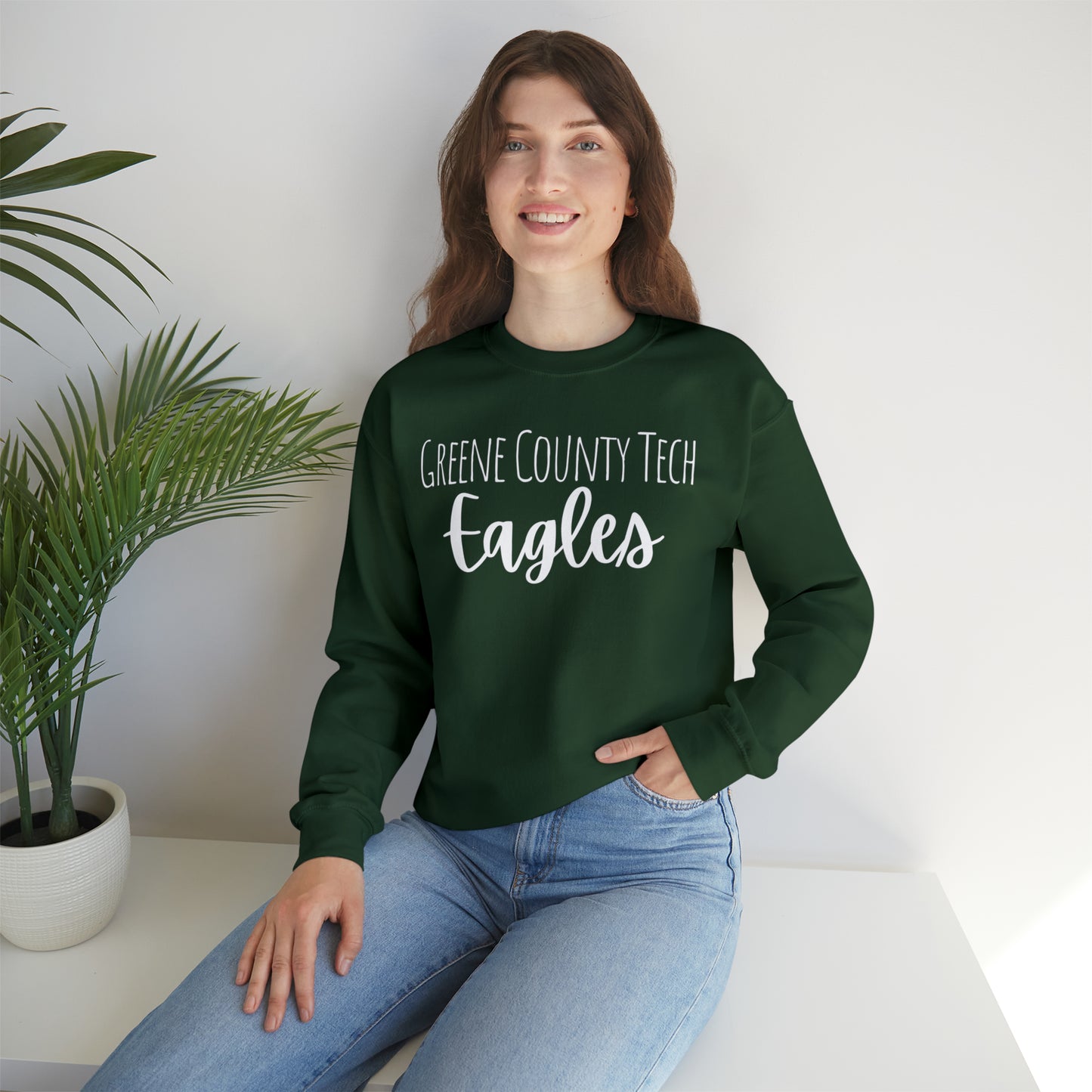 GCT Eagles Heavy Blend™ Crewneck Sweatshirt