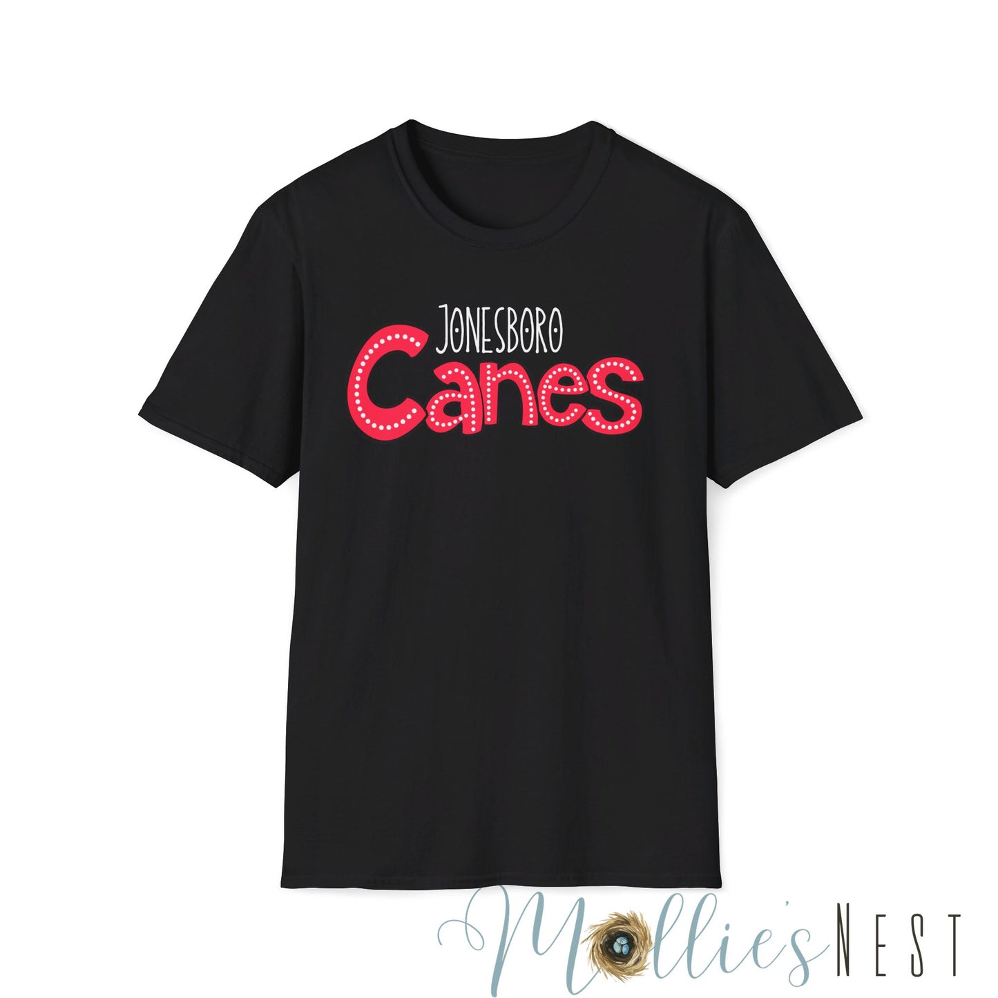 Unisex Softstyle T-Shirt Jonesboro. Canes