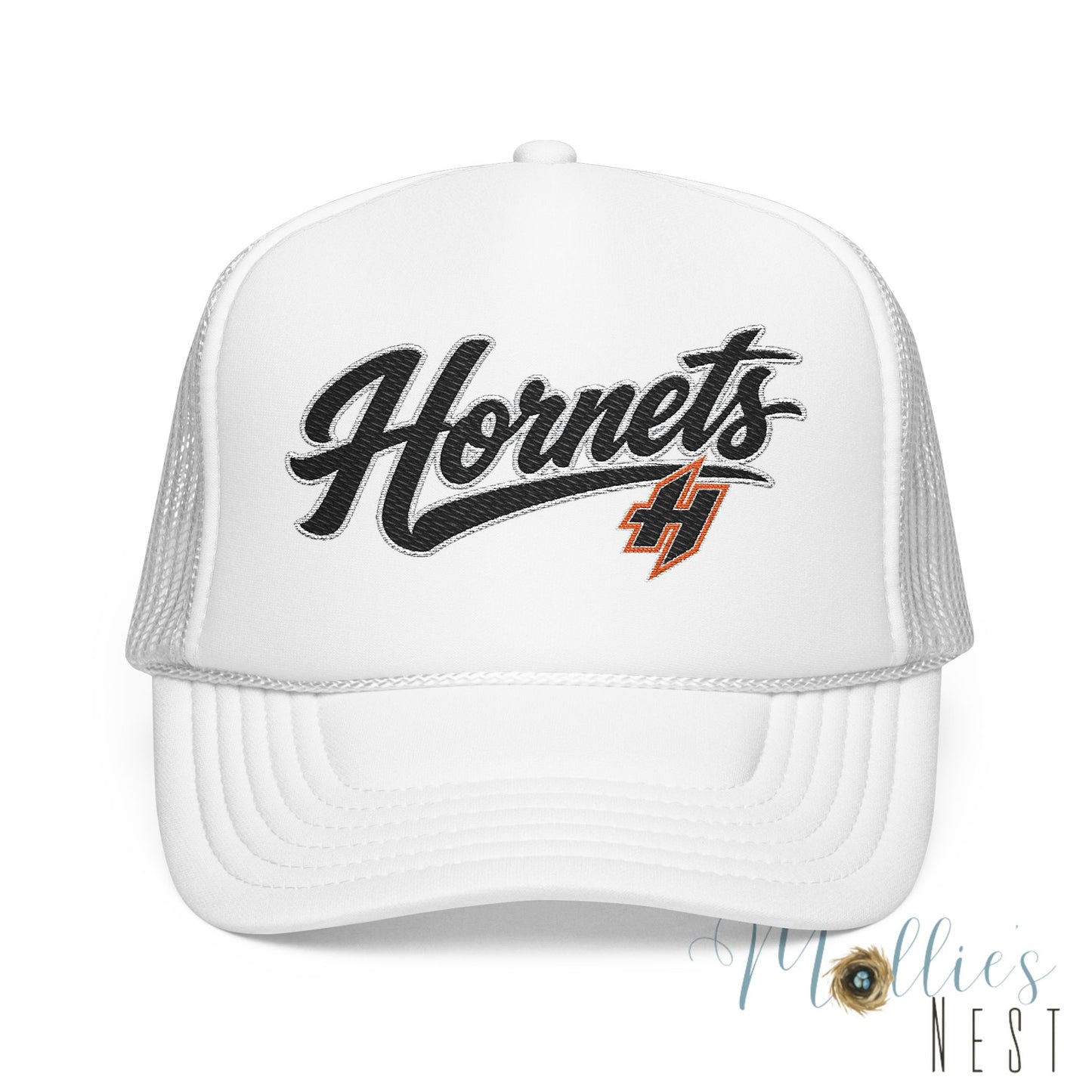 Foam Trucker Hat. Harrisburg Hornets with "H" logo.