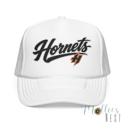 Foam Trucker Hat. Harrisburg Hornets with "H" logo.