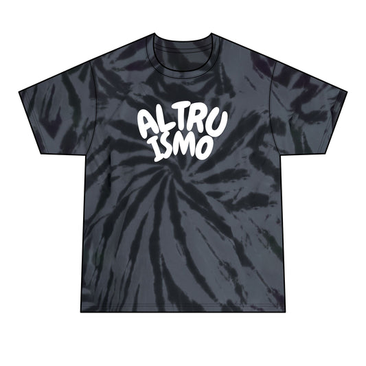 Altruismo - ADULT - Black Spiral Tie-Dye Tee
