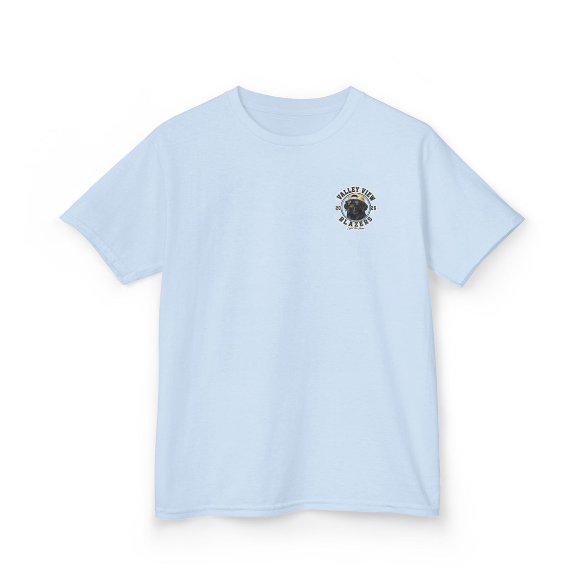 YOUTH.  Valley View Blazers Black Lab 2026 T-Shirt — Vintage Tee (2026)