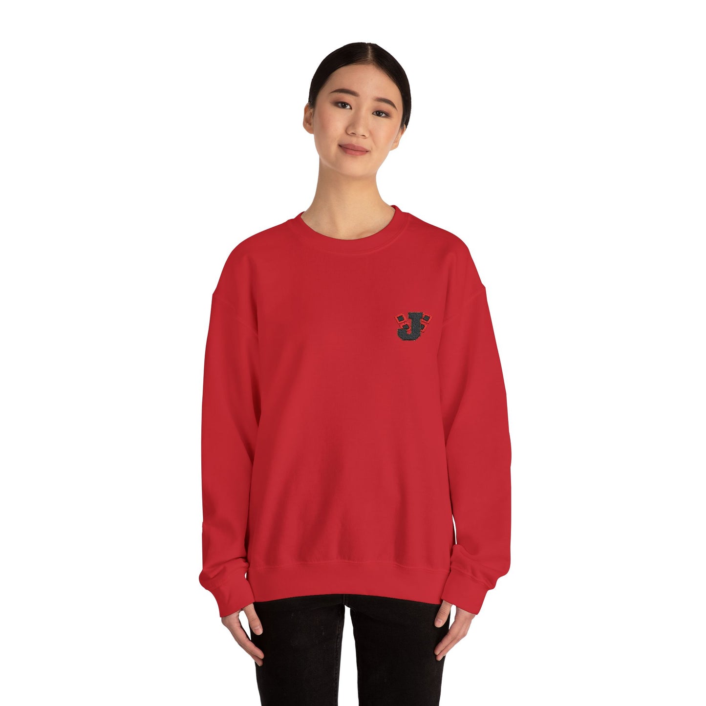 Unisex Heavy Blend™ Crewneck Sweatshirt. Jonesboro EMBROIDERED logo