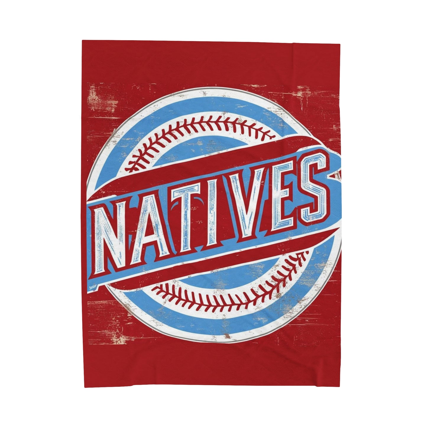 Velveteen Plush Blanket. NATIVES 25