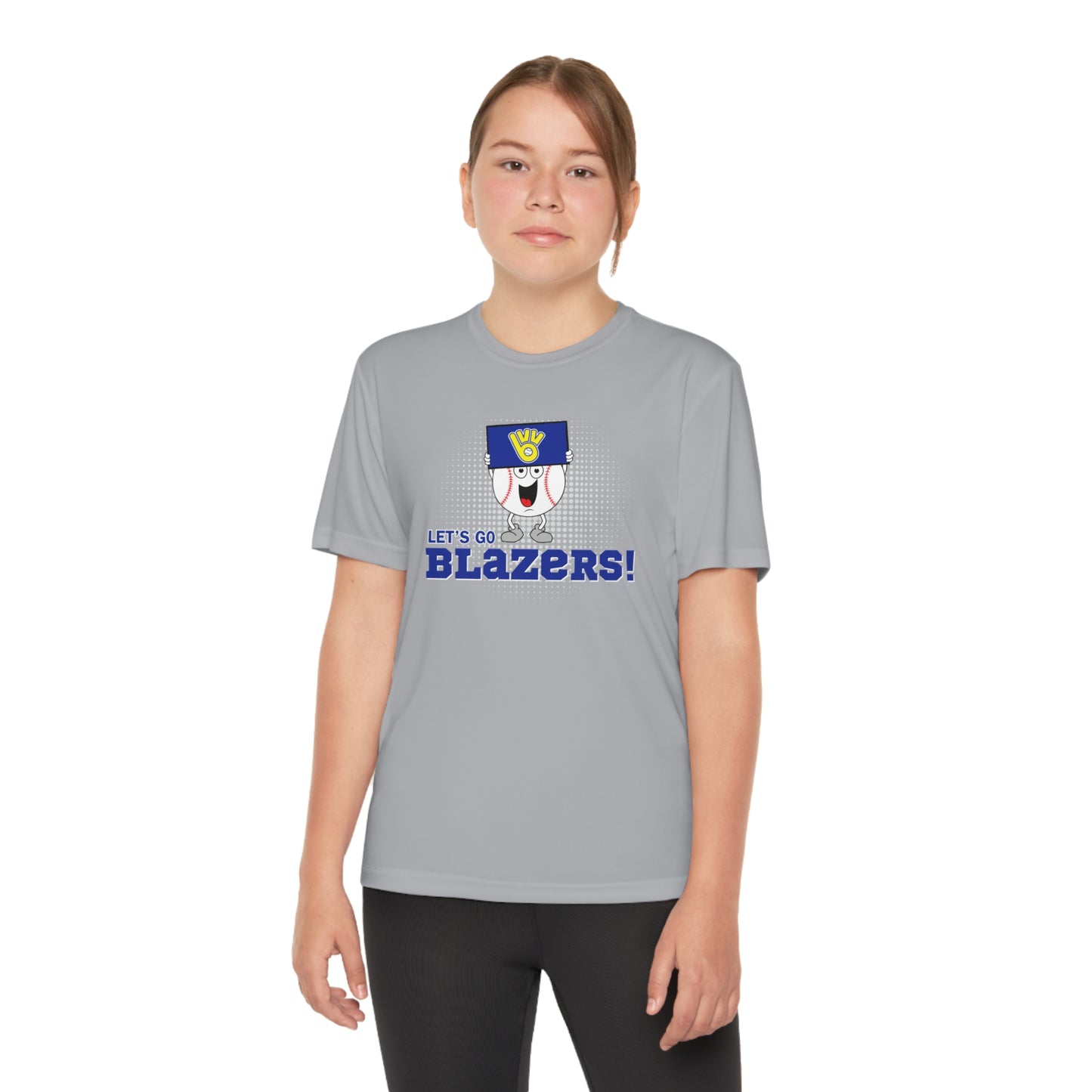 Blazers Baseball Youth Competitor Tee