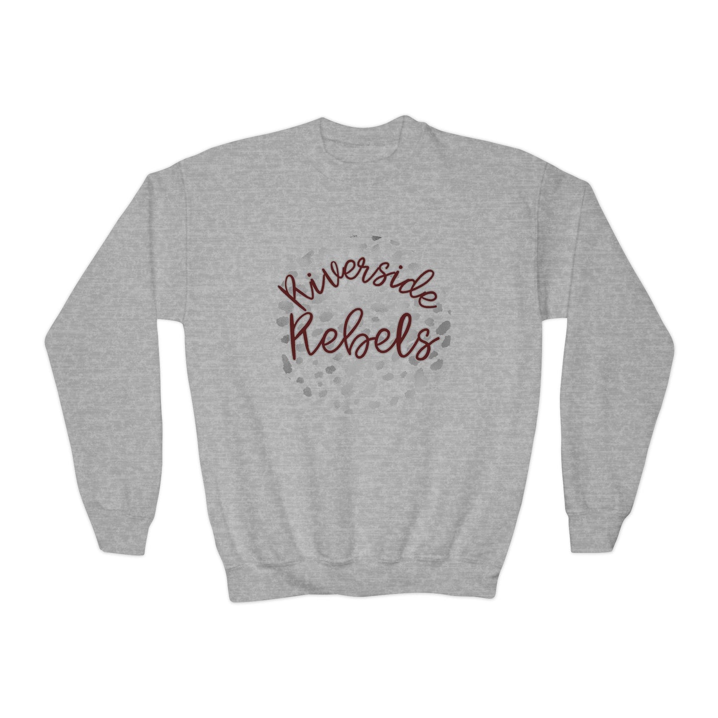 Youth Crewneck Sweatshirt. Riverside Rebels