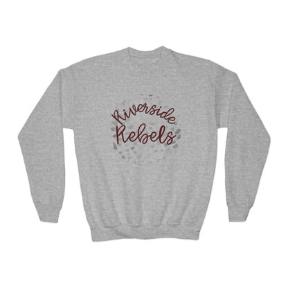 Youth Crewneck Sweatshirt. Riverside Rebels