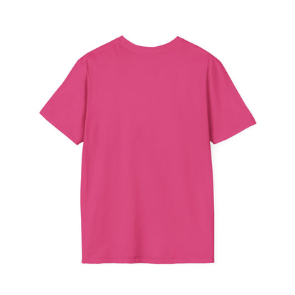 Chaos Softball T-Shirt — "Natural State Chaos" Pink Leopard Softball Tee