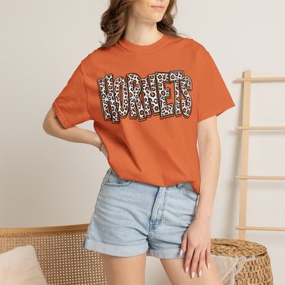 Harrisburg Hornets Leopard Print Graphic T-Shirt — Adult