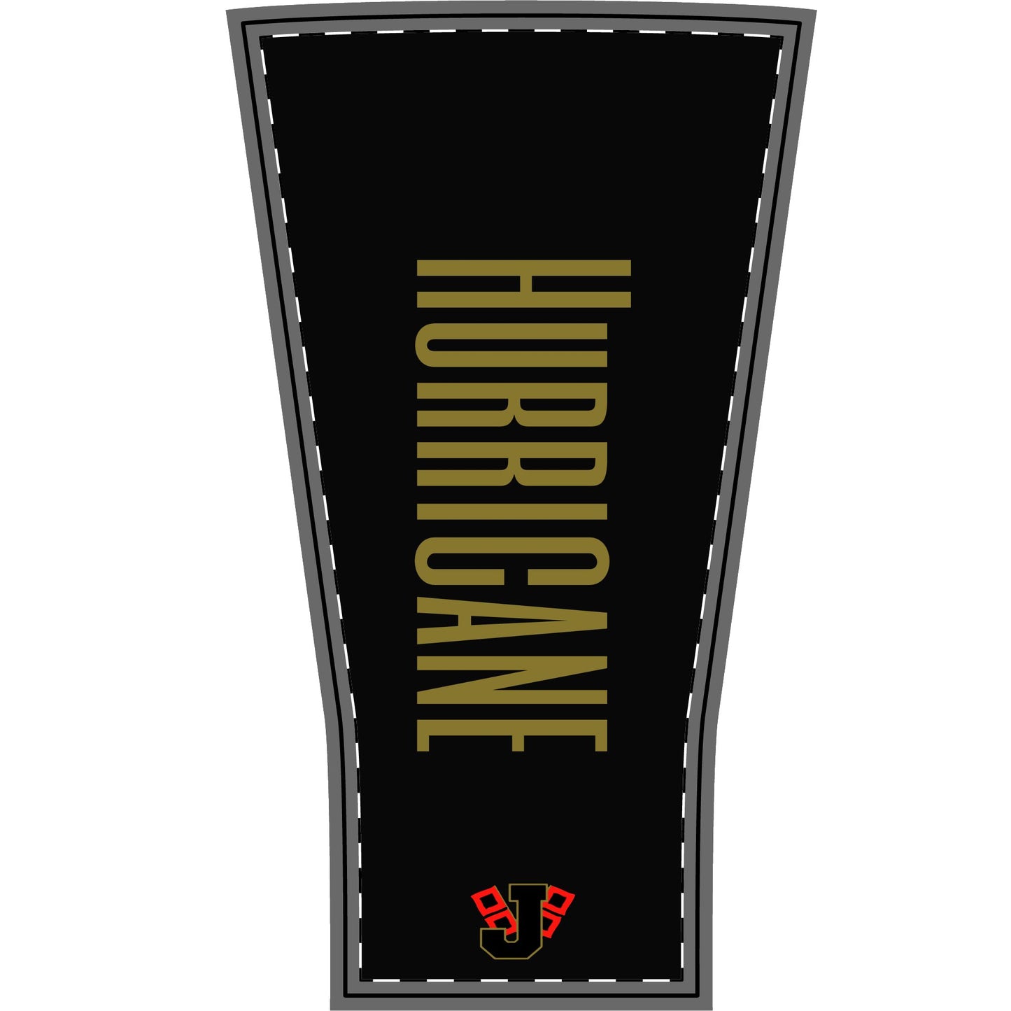 Jonesboro Hurricane Arm Sleeve – Black & Gold Athletic Compression Sleeve