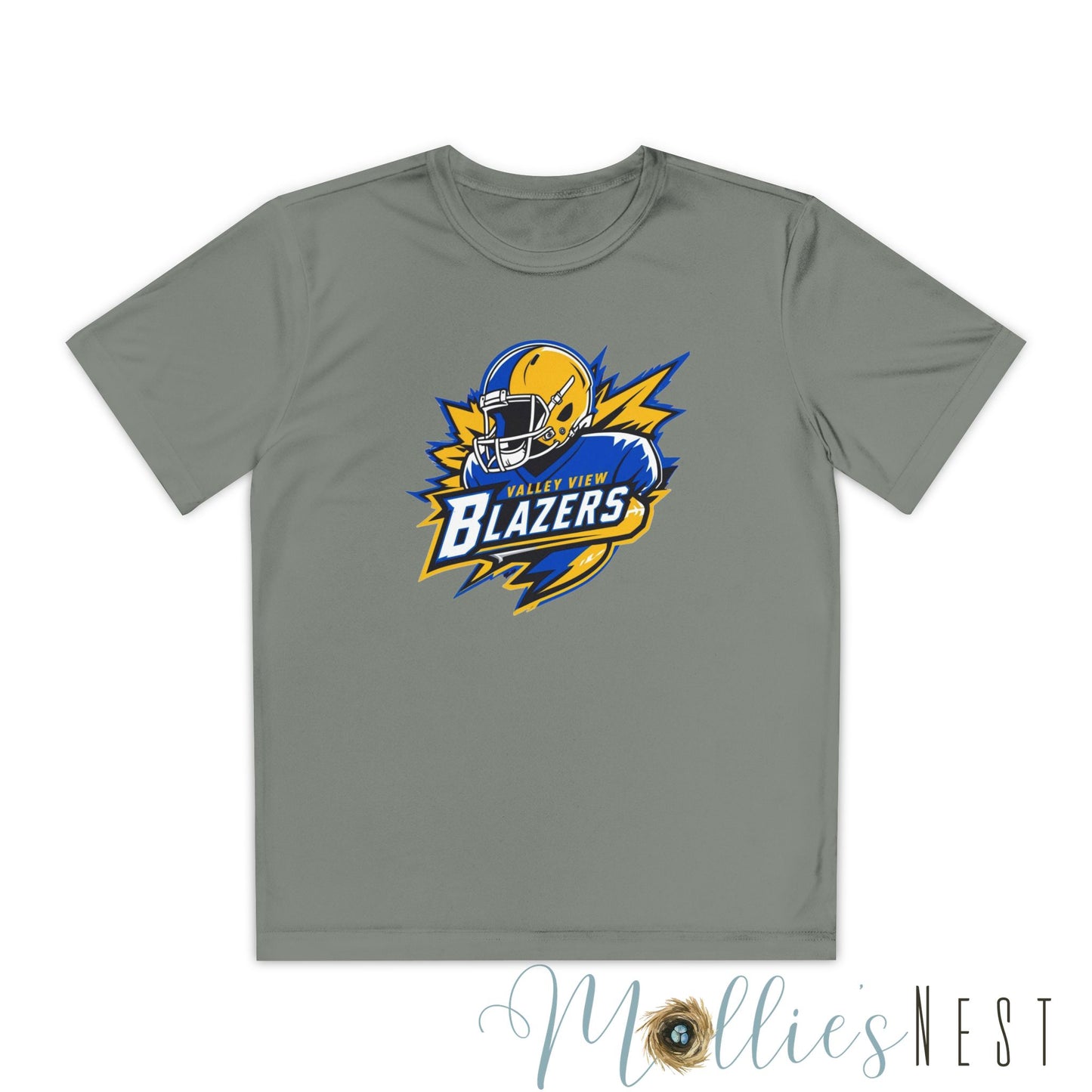 Youth DRIFIT Tee with Blazers Design, Kids Football Shirt - Multiple colors available