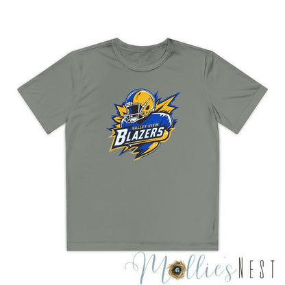 Youth DRIFIT Tee with Blazers Design, Kids Football Shirt - Multiple colors available