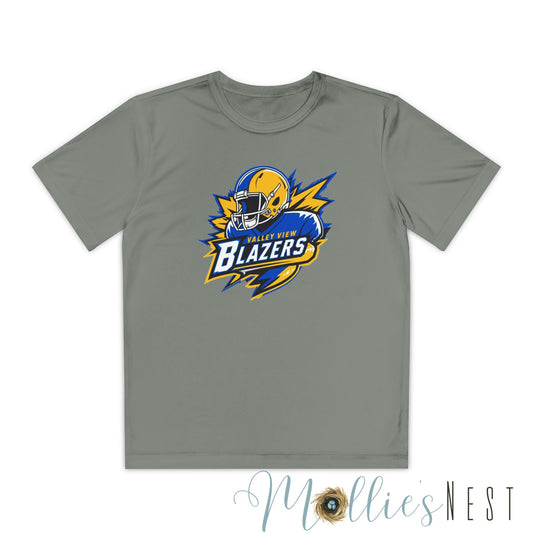 Youth DRIFIT Tee with Blazers Design, Kids Football Shirt - Multiple colors available