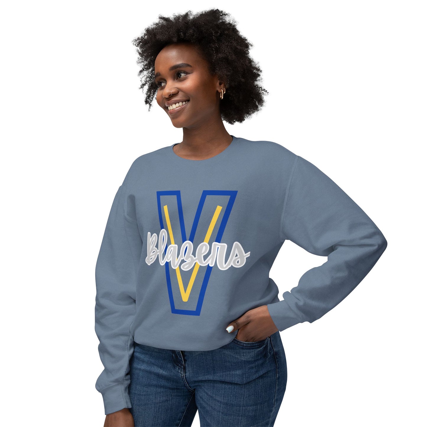 Blazers. Unisex Lightweight Crewneck Sweatshirt