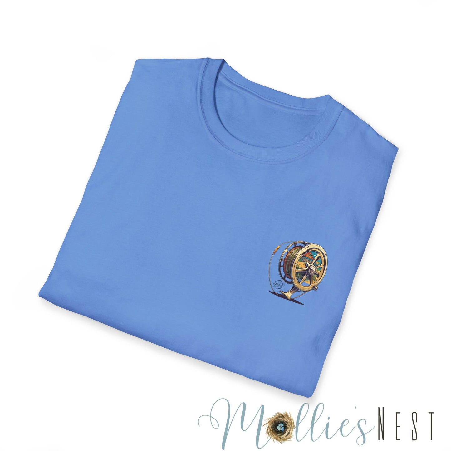 Fishing Reel Graphic Tee | MANNLY BRAND