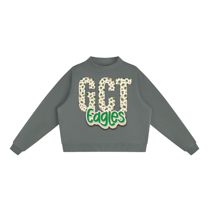 GCT.Eagles - Fleece Mock-Neck Crew Sweatshirt