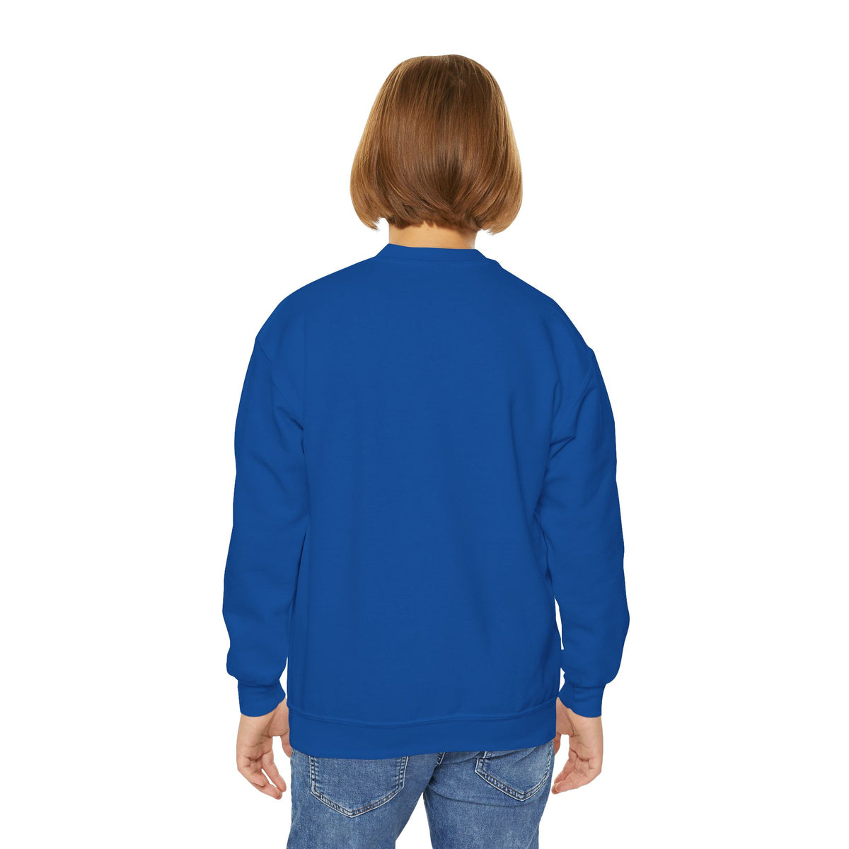 Youth Sweatshirt — Paragould 'Rams' Retro Script with Ram Head Logo