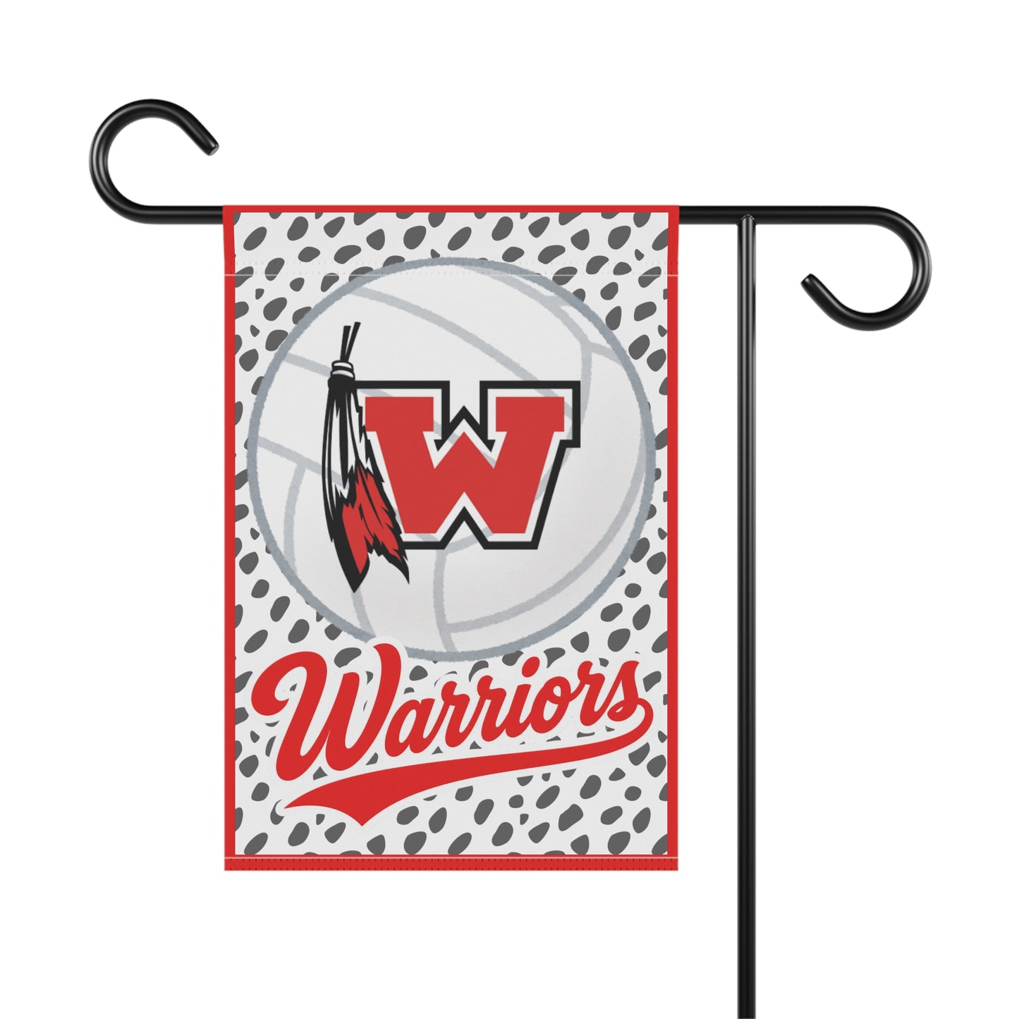 Westside Warrior Volleyball Garden Flag