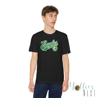 GCT Eagles Youth Drifit — Script Logo Team Shirt