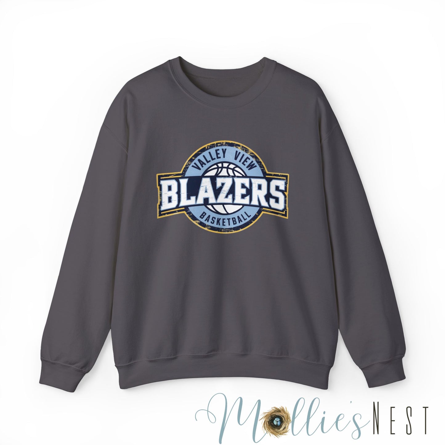 Unisex Heavy Blend™ Crewneck Sweatshirt. Valley View Blazers Basketball