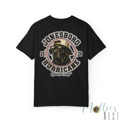 Jonesboro Hurricane Black Lab Dog Graphic T-Shirt - 2026