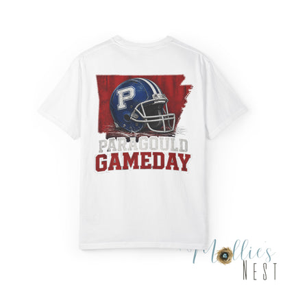 Paragould Rams Gameday Football T-Shirt — Arkansas Helment