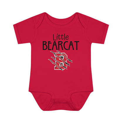 Infant Little Bearcat. Baby Rib Bodysuit