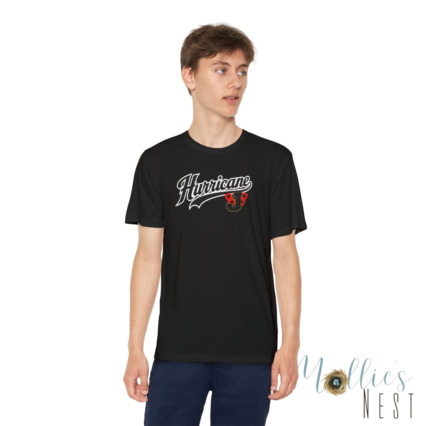 Hurricane Youth Drifit — Script Logo Team Shirt