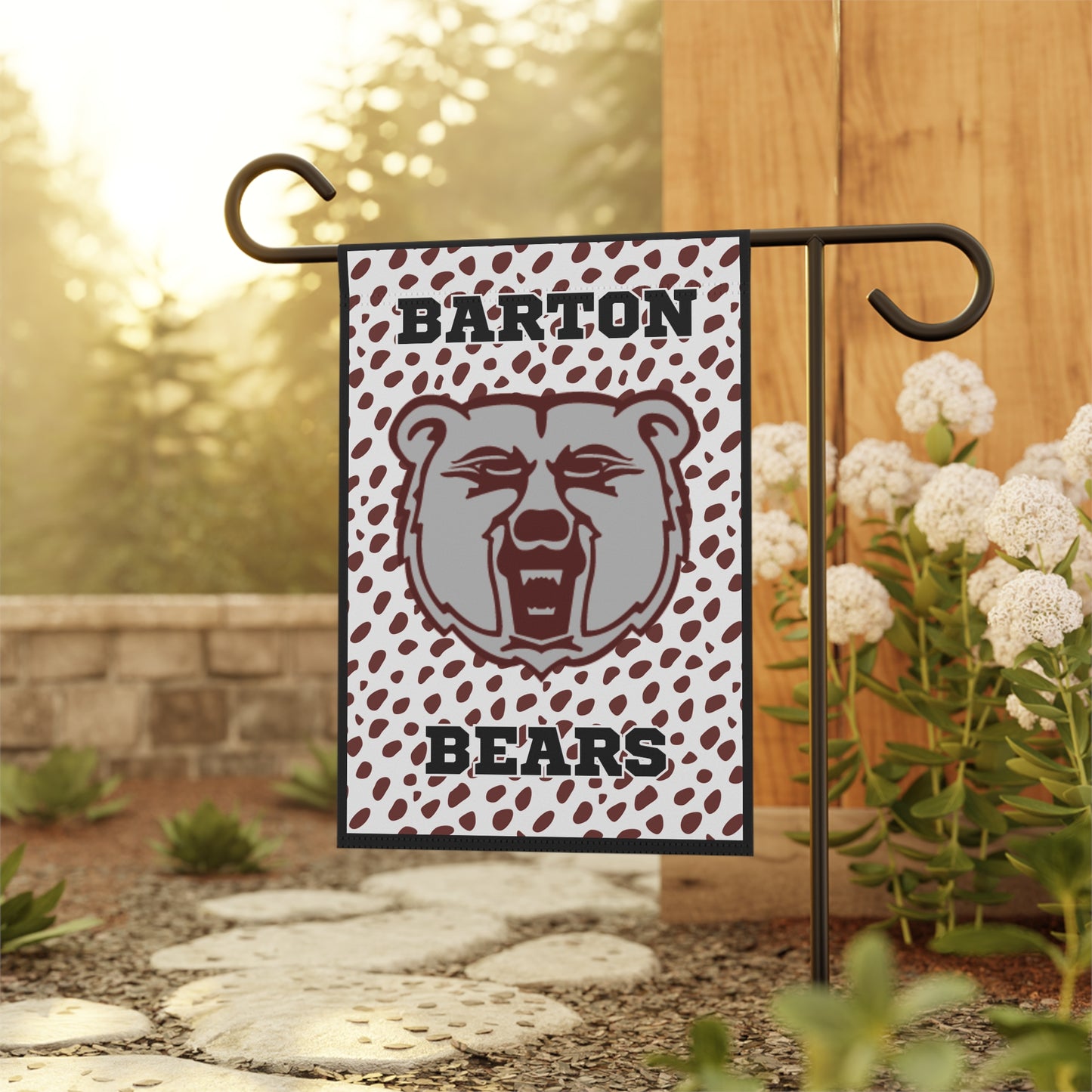 Barton Bear Year flag - Sports Decor