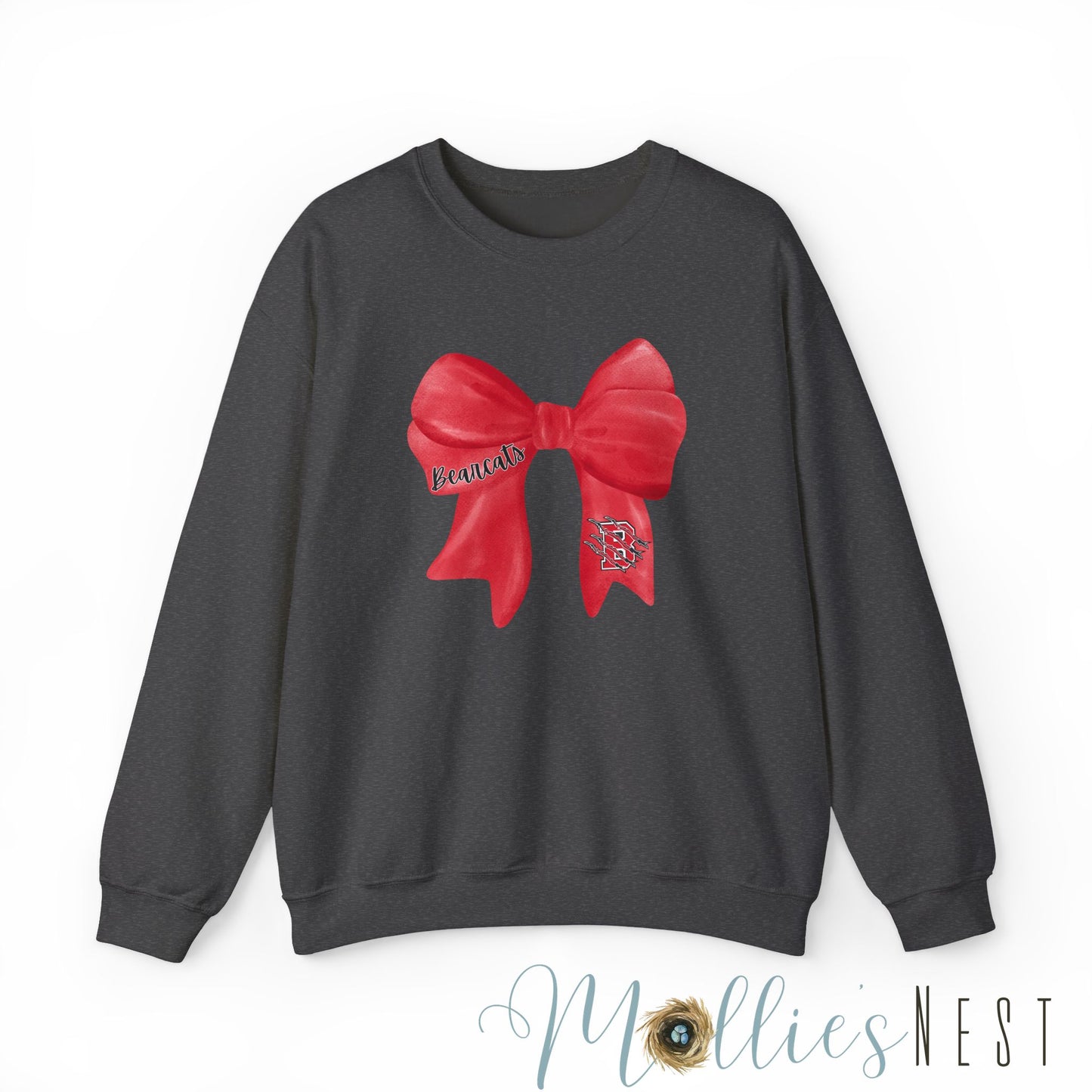 ADULT. Brookland Bearcat Bow Sweatshirt