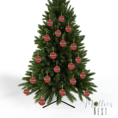 Bearcat Basketball Acrylic Ornaments