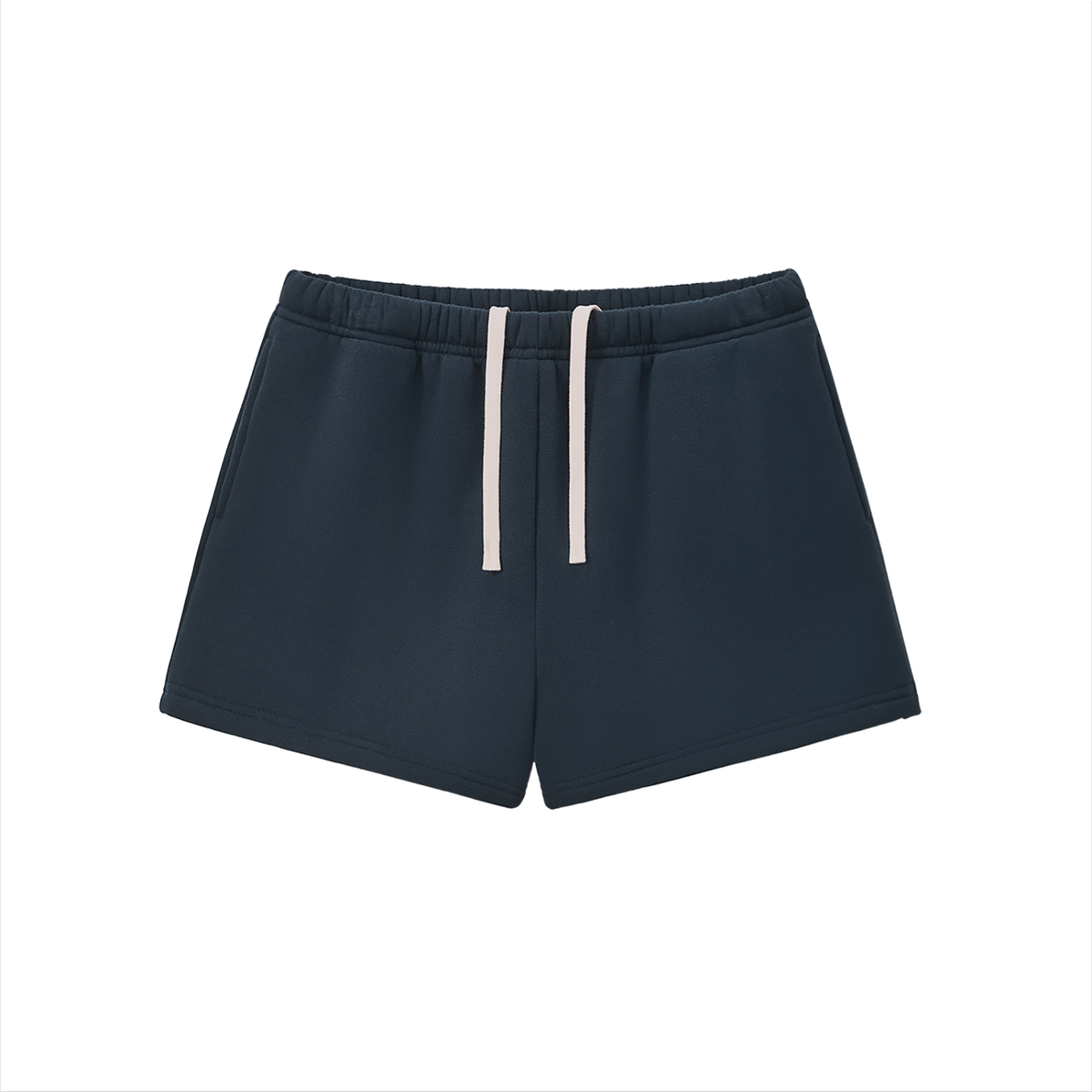 Fleece Drawstring Sweatshorts - Mock Neck Match*