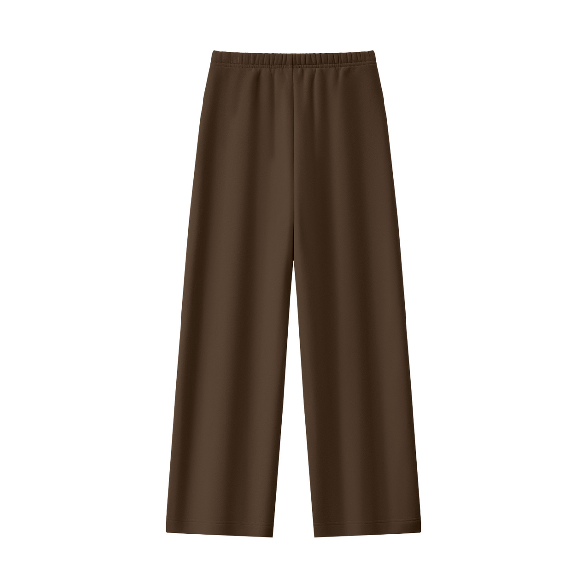 Women's Straight Leg Fleece Sweatpants - Matching Mockneck Set
