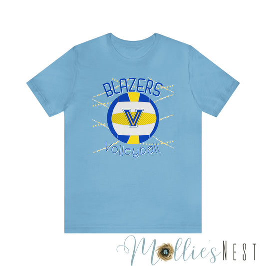 Blazers Volleyball Jersey Short Sleeve Tee