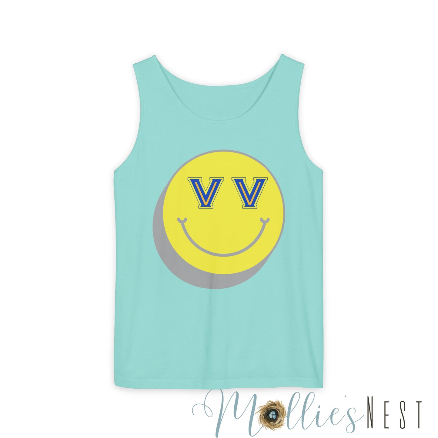 Valley View smile Garment-Dyed Tank Top