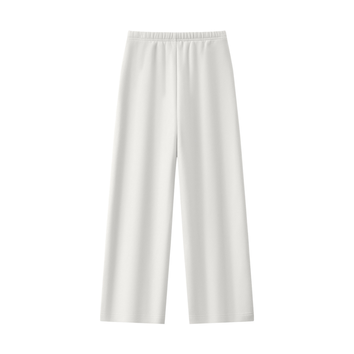 Women's Straight Leg Fleece Sweatpants - Matching Mockneck Set