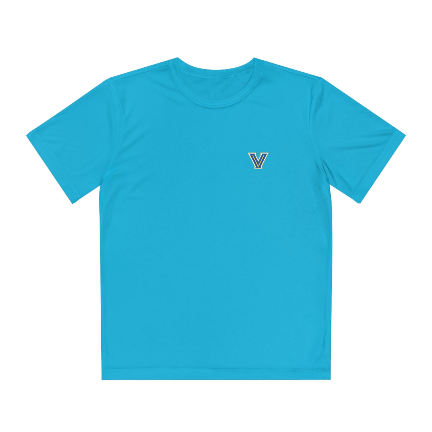 Youth Valley View Flame Football. Competitor Tee