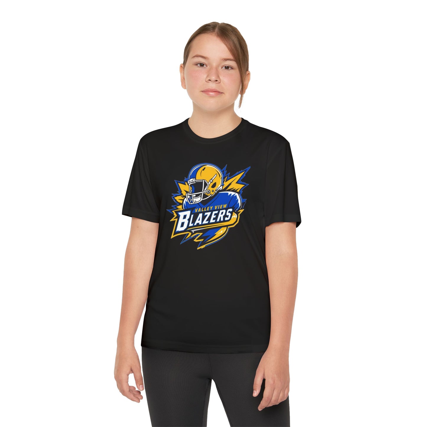 Youth DRIFIT Tee with Blazers Design, Kids Football Shirt - Multiple colors available