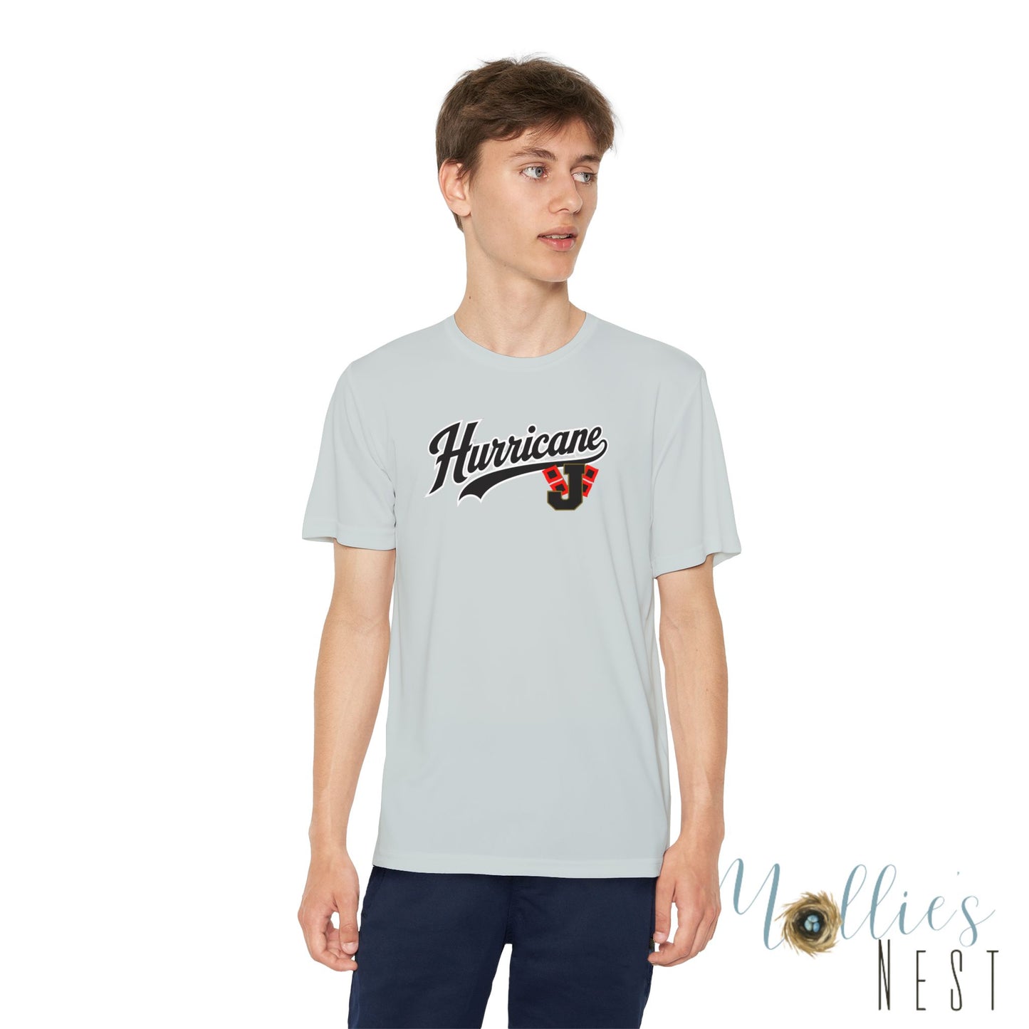 Hurricane Youth Drifit — Script Logo Team Shirt