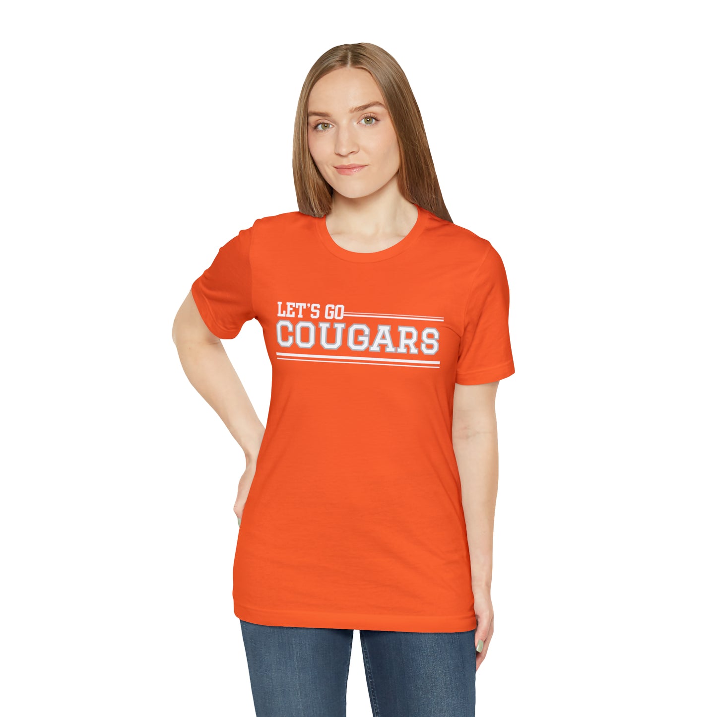 Cougars Unisex Jersey Short Sleeve Tee