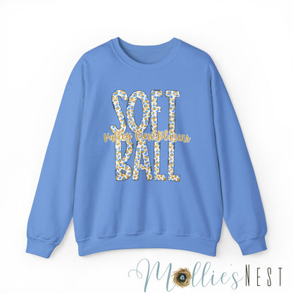 Softball Valley View Blazers .Crewneck Sweatshirt | Unisex Heavy Blend™ | Sporty Comfort for Athletes