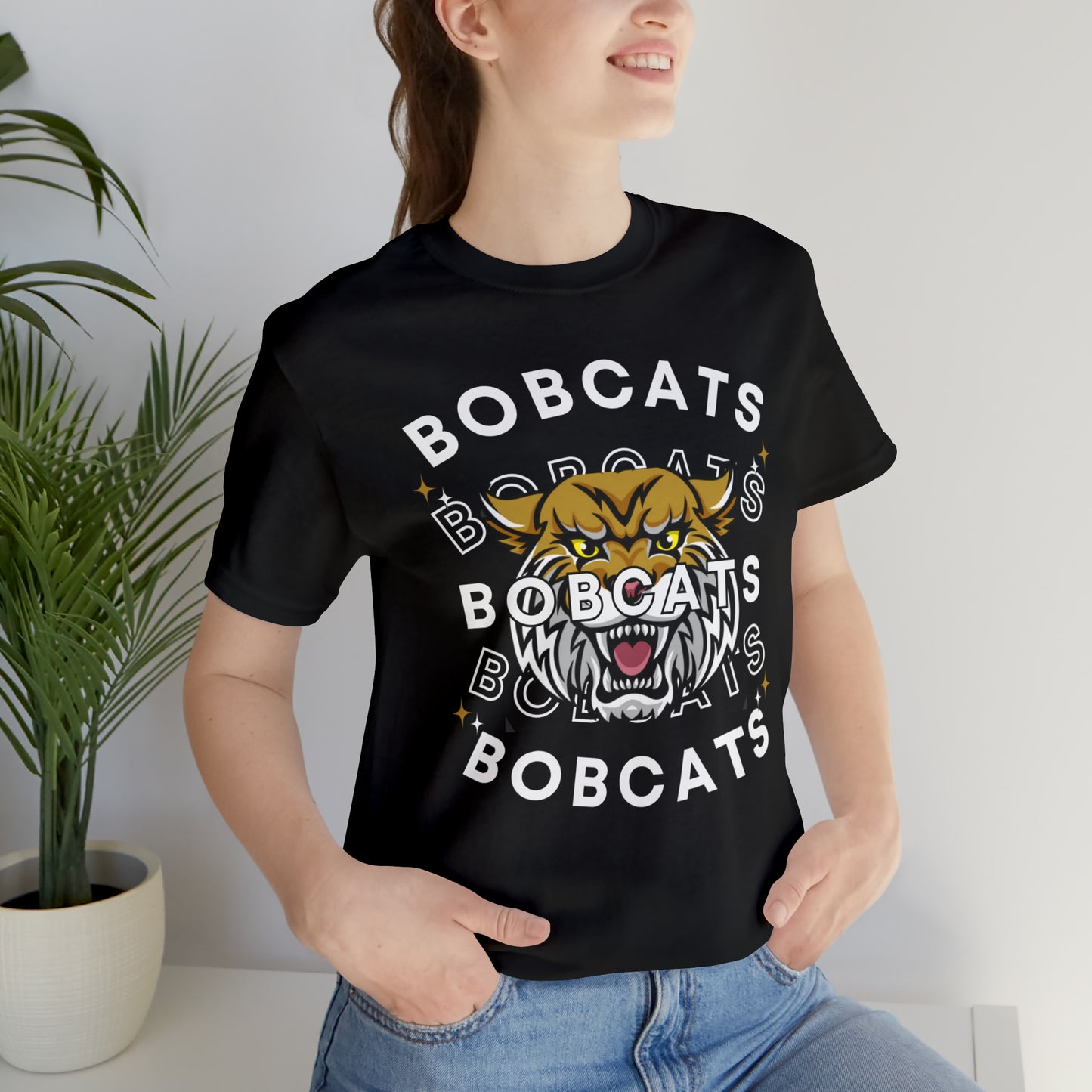 Bobcats Unisex Jersey Short Sleeve Tee