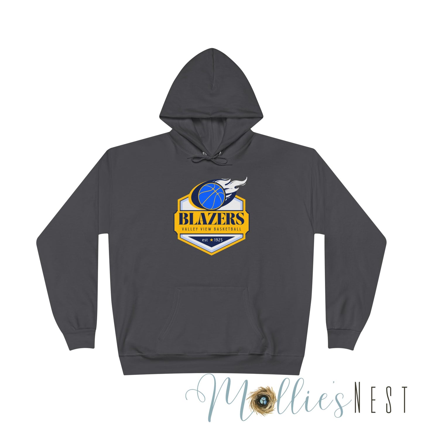 Unisex EcoSmart® Pullover Hoodie Sweatshirt.  Blazers Basketball