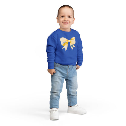 TODDLER. Valley View Bow Sweatshirt